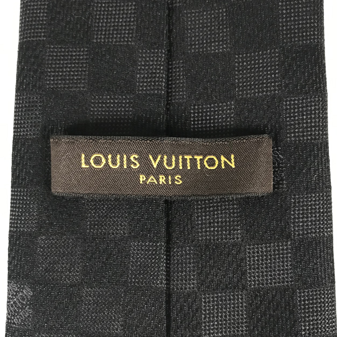 LOUIS VUITTON(ルイヴィトン)のルイ・ヴィトン クラヴァット ダミエ クラシック M78752 メンズ ネクタイ メンズのファッション小物(ネクタイ)の商品写真