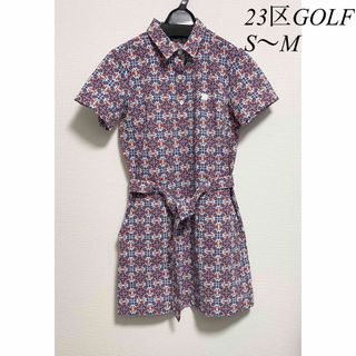 23区 - 【匿名配送】美品　23区GOLF ワンピース ペイズリー柄 S〜Mサイズ　ゴルフ