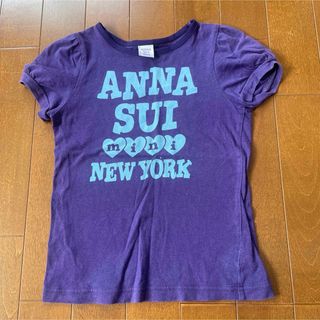 アナスイミニ(ANNA SUI mini)のANNA SUI mini パープルTシャツ(Tシャツ/カットソー)