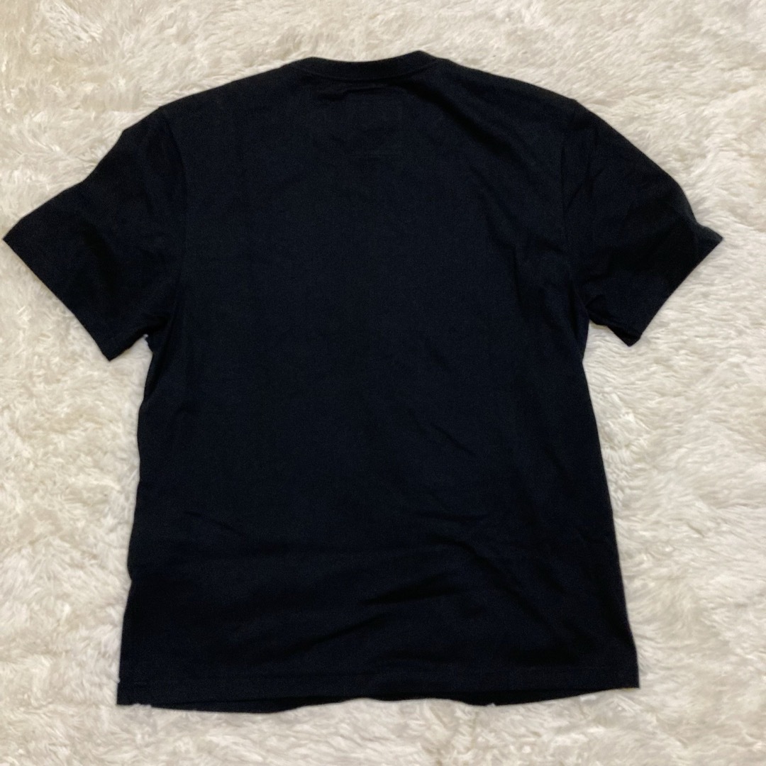 未使用　ハイパンダ　ラインストーン　ブラック　カットソー　M メンズのトップス(Tシャツ/カットソー(半袖/袖なし))の商品写真