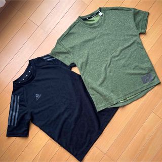 adidas - Adidas  140  キッズ　プラTシャツ　2枚セット