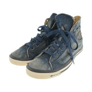 ディーゼル(DIESEL)のDIESEL ディーゼル スニーカー 28.5cm インディゴ(デニム) 【古着】【中古】(スニーカー)