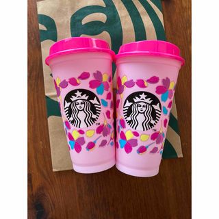 スターバックスコーヒー(Starbucks Coffee)のスタバ　カラ－チェンジングリユ－ザブルカップ(タンブラー)