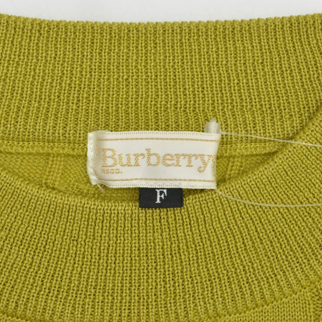 BURBERRY - 【BURBERRY】OLD ケーブルウール長袖ニットセーター BURBERRY - 【BURBERRY】OLD ケーブルウール長袖ニットセーター