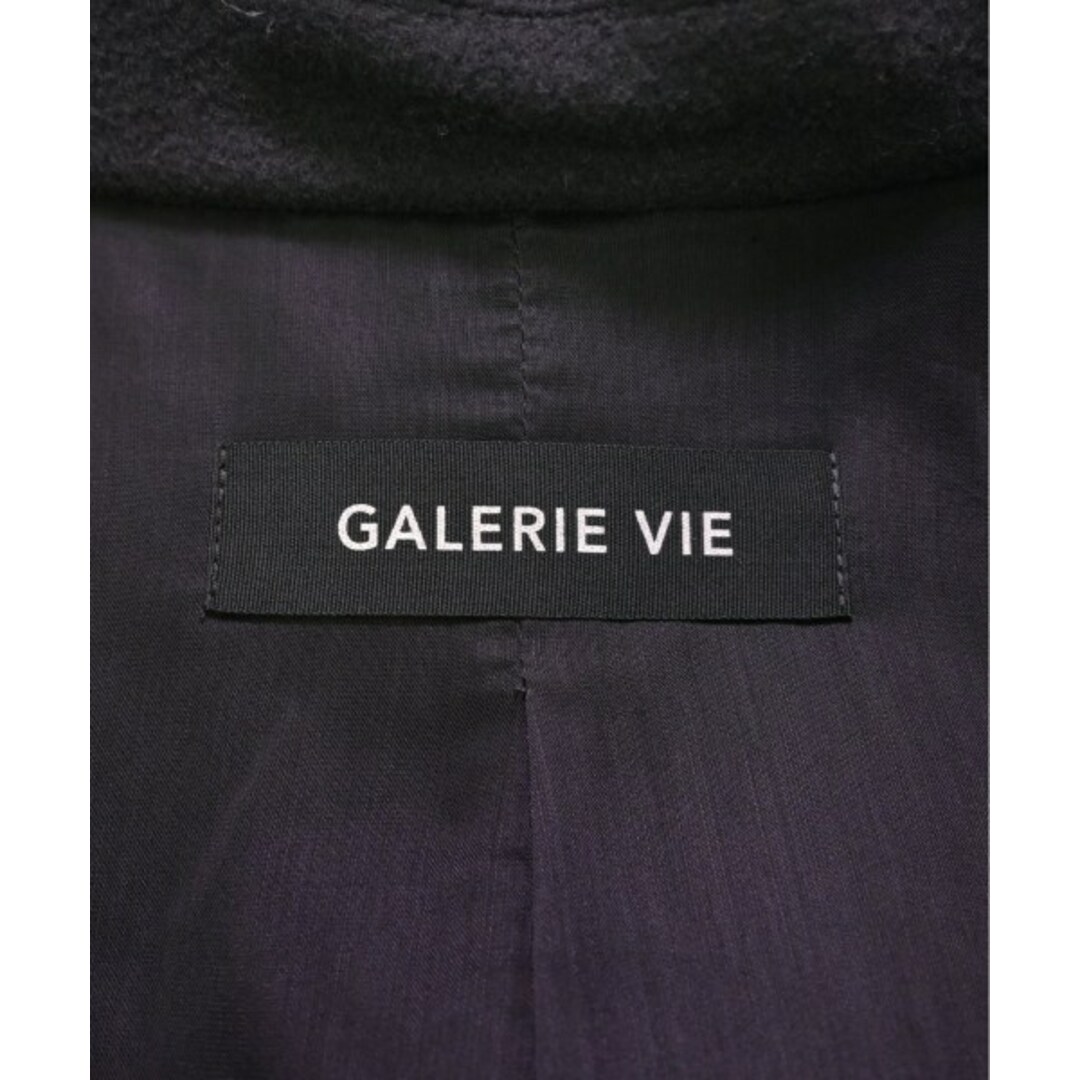 GALERIE VIE(ギャルリーヴィー)のGALERIE VIE ギャラリーヴィー ステンカラーコート 46(M位) 黒系 【古着】【中古】 メンズのジャケット/アウター(ステンカラーコート)の商品写真