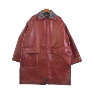 ボッテガヴェネタ(Bottega Veneta)のBOTTEGA VENETA ボッテガベネタ コート（その他） 38(S位) 赤 【古着】【中古】(その他)