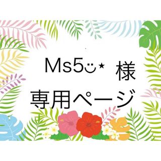 スヌーピー(SNOOPY)のMs5◡̈⋆ 様 オーダーページ(その他)