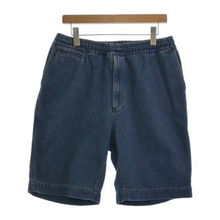 ナナミカ(nanamica)のnanamica ナナミカ ショートパンツ 36(XXL位) 青(デニム) 【古着】【中古】(ショートパンツ)