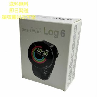 SmartWatch スマートウォッチ Log6 ブラック(腕時計(デジタル))