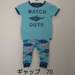 ベビーギャップ(babyGAP)のベビーギャップ　セットアップ　70　Tシャツ　パンツ　まとめ売り　ズボン(Ｔシャツ)