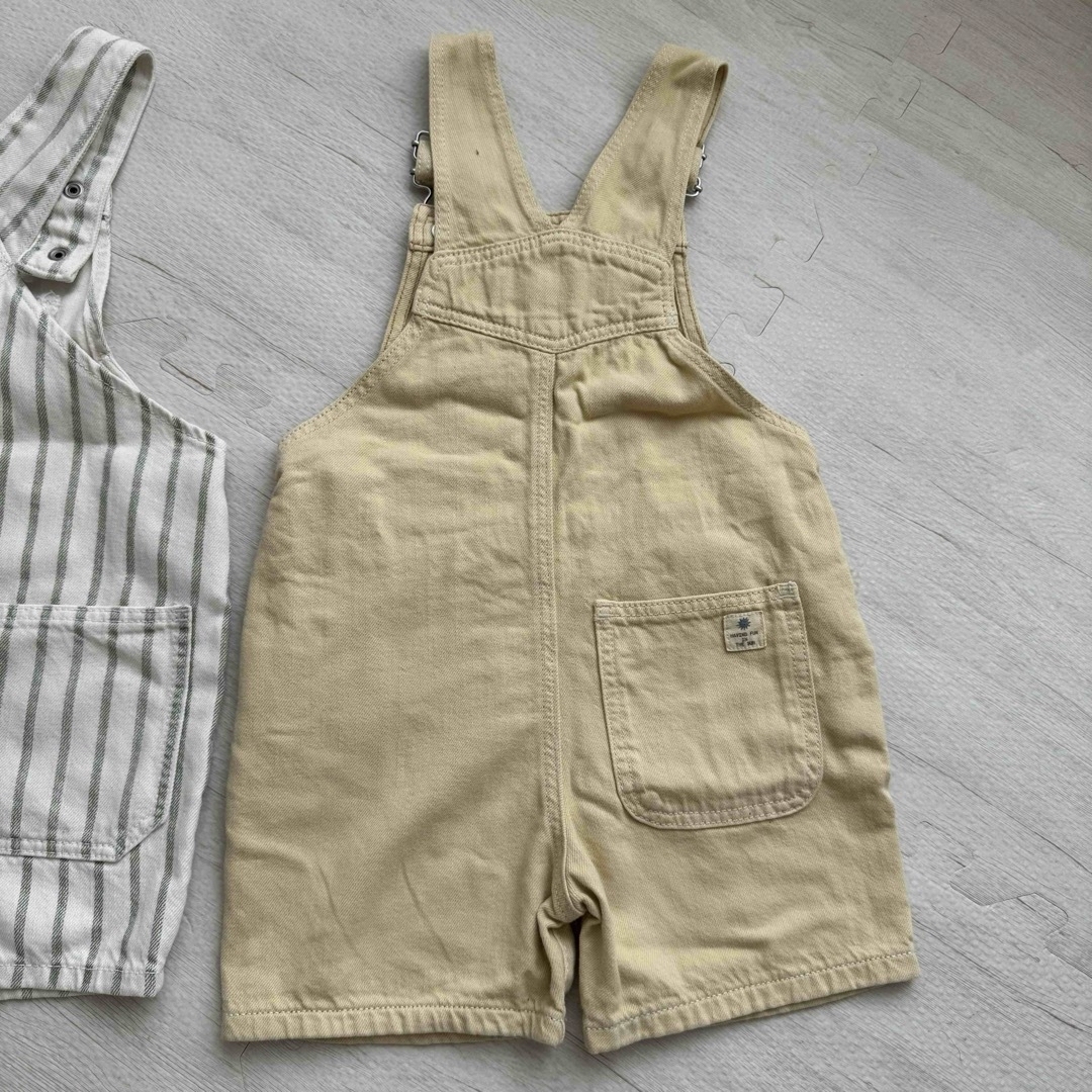 ZARA KIDS(ザラキッズ)のZARA ♡ サロペット セット　12-18m 86cm キッズ/ベビー/マタニティのキッズ服男の子用(90cm~)(パンツ/スパッツ)の商品写真