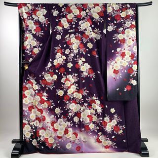 振袖 身丈173cm 裄丈68.5cm 正絹 美品 名品 【中古】(着物)