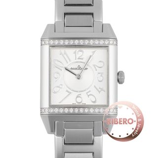 ジャガールクルト(Jaeger-LeCoultre)のJAEGER-LECOULTRE ジャガー・ルクルト レベルソ スクアドラ レディ Q7038193(234.8.47) ベゼルダイヤ【中古】(腕時計)