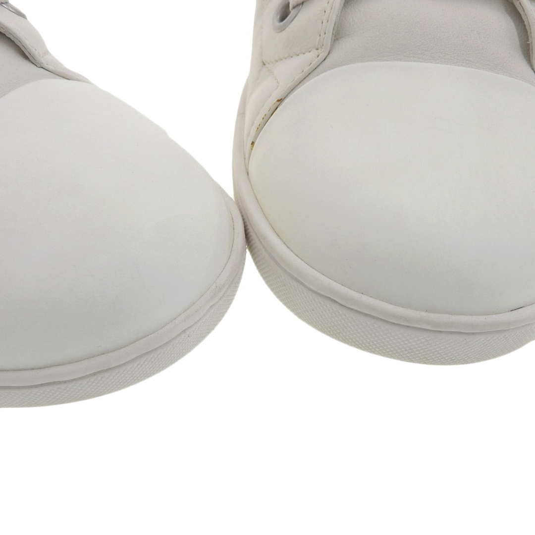 LOUIS VUITTON(ルイヴィトン)の【本物保証】 ルイヴィトン LOUIS VUITTON ベースボールライン ハイカットスニーカー 靴 レザー ホワイト 白 8 メンズ メンズの靴/シューズ(スニーカー)の商品写真