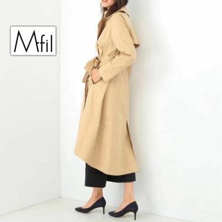 ミカコナカムラ(Mikako Nakamura)の美品✨M-Fil エムフィル ミカコナカムラ✨フィッシュテール トレンチコート(トレンチコート)