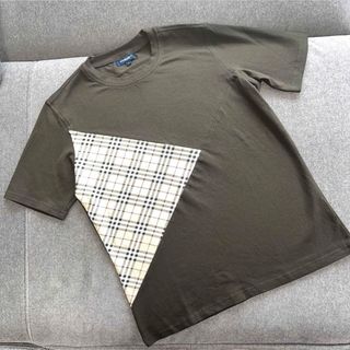 バーバリー(BURBERRY)のBURBERRY バーバリー　ノバチェック　Tシャツ レディース　L(Tシャツ(半袖/袖なし))