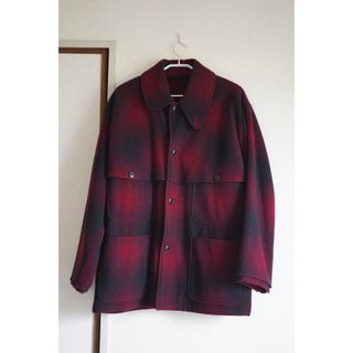 COMOLI - COMOLI ナッピングウール チェック マッキノウクルーザー size3