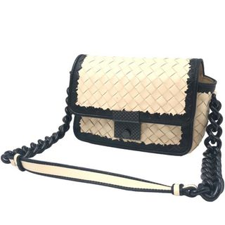 ボッテガヴェネタ(Bottega Veneta)の　ボッテガ・ヴェネタ BOTTEGA VENETA イントレチャート  ラム レディース ショルダーバッグ(ショルダーバッグ)