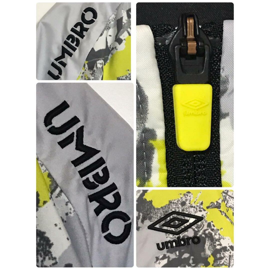 UMBRO(アンブロ)の【美品】アンブロ　刺繍ロゴ入りハーフジップジャケット　サーモライナー　K693 メンズのトップス(ジャージ)の商品写真