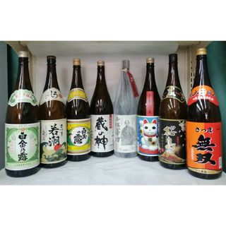 鹿児島産 芋焼酎25度1.8㍑× 8本(焼酎)