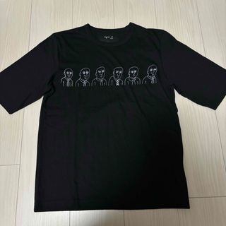 アニエスベー(agnes b.)の希少　アニエスベー×マイクラッシュ　コラボ　tシャツ(Tシャツ/カットソー(半袖/袖なし))