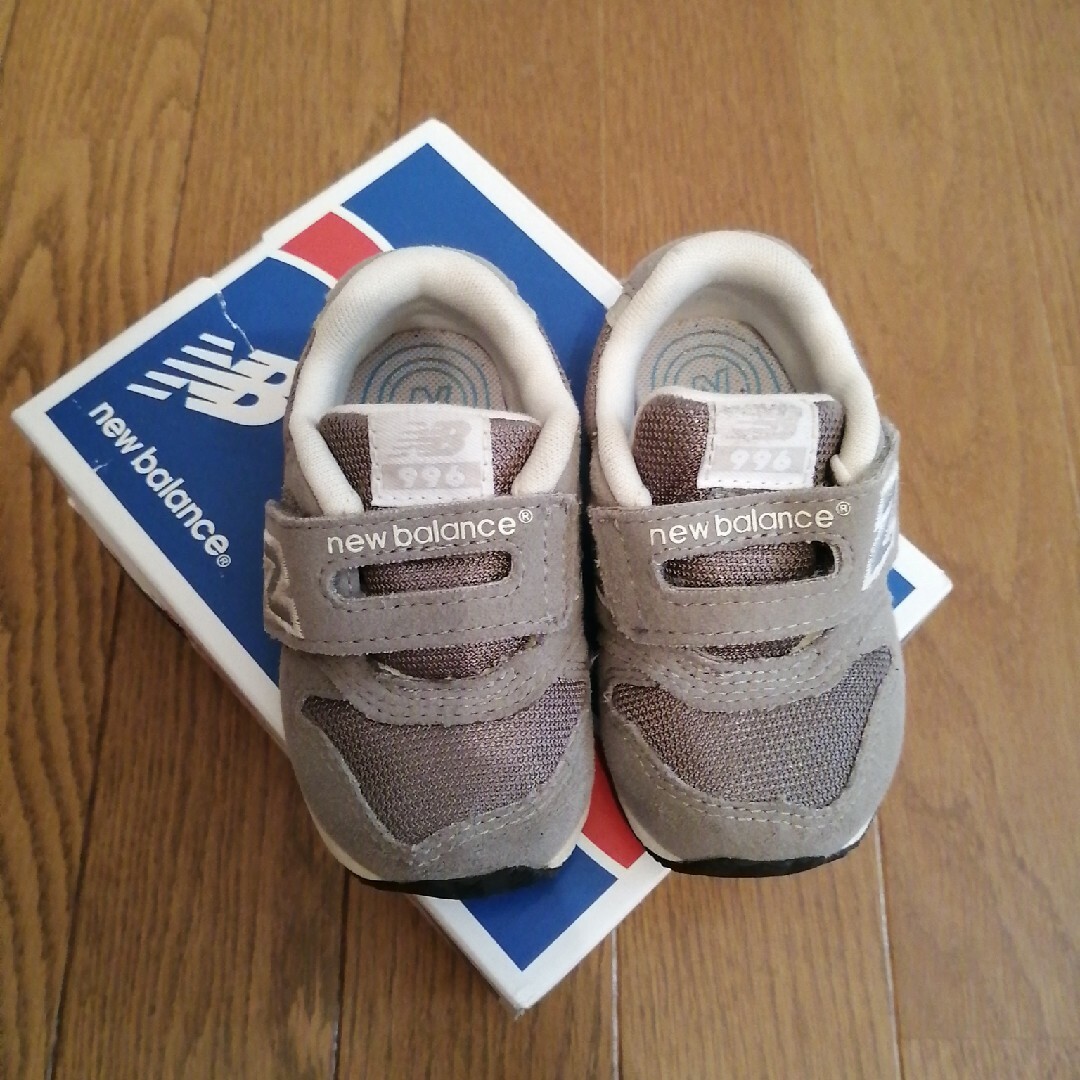 New Balance(ニューバランス)のニューバランス infant jump fs996cai gray キッズ/ベビー/マタニティのベビー靴/シューズ(~14cm)(スニーカー)の商品写真