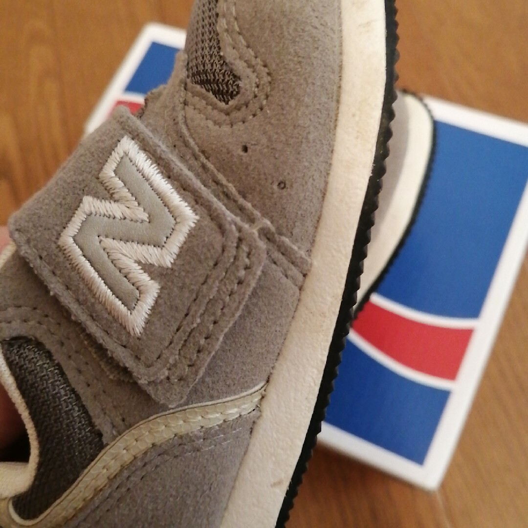 New Balance(ニューバランス)のニューバランス infant jump fs996cai gray キッズ/ベビー/マタニティのベビー靴/シューズ(~14cm)(スニーカー)の商品写真