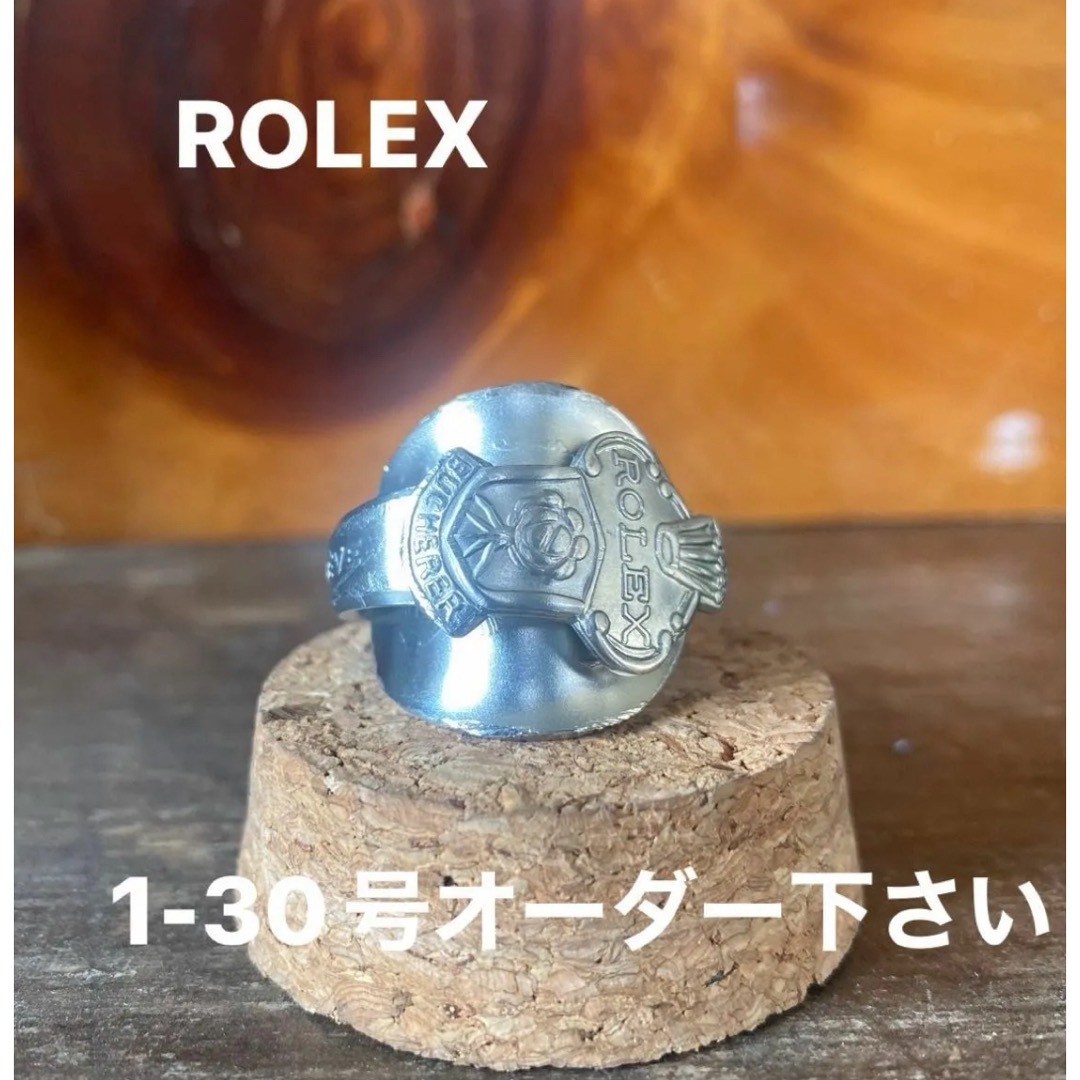 ROLEX(ロレックス)のロレックス　ROLEX スプーンリング　指輪　シルバーアクセサリー　 メンズのアクセサリー(リング(指輪))の商品写真