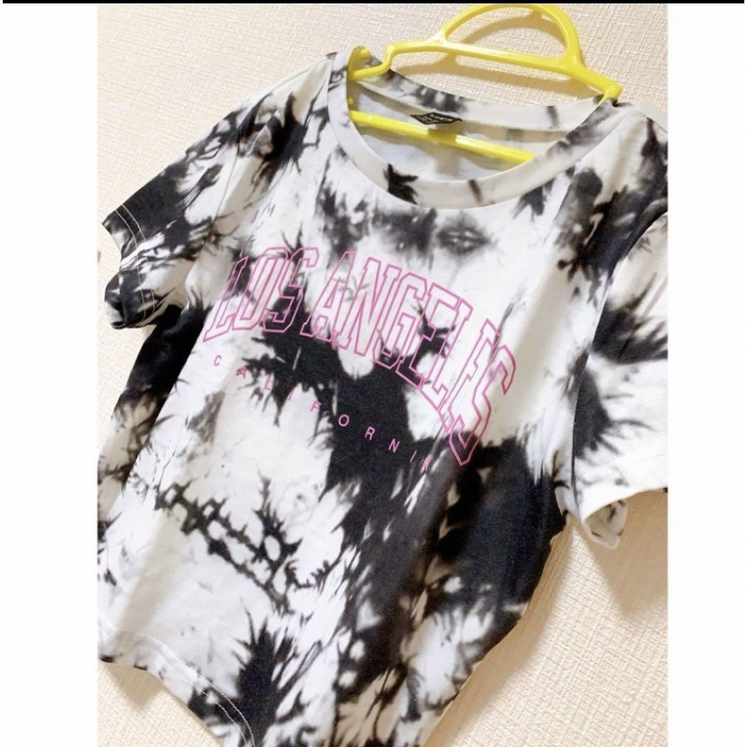 SHEIN(シーイン)のロサンゼルス　カットソー XS キッズ/ベビー/マタニティのキッズ服女の子用(90cm~)(Tシャツ/カットソー)の商品写真