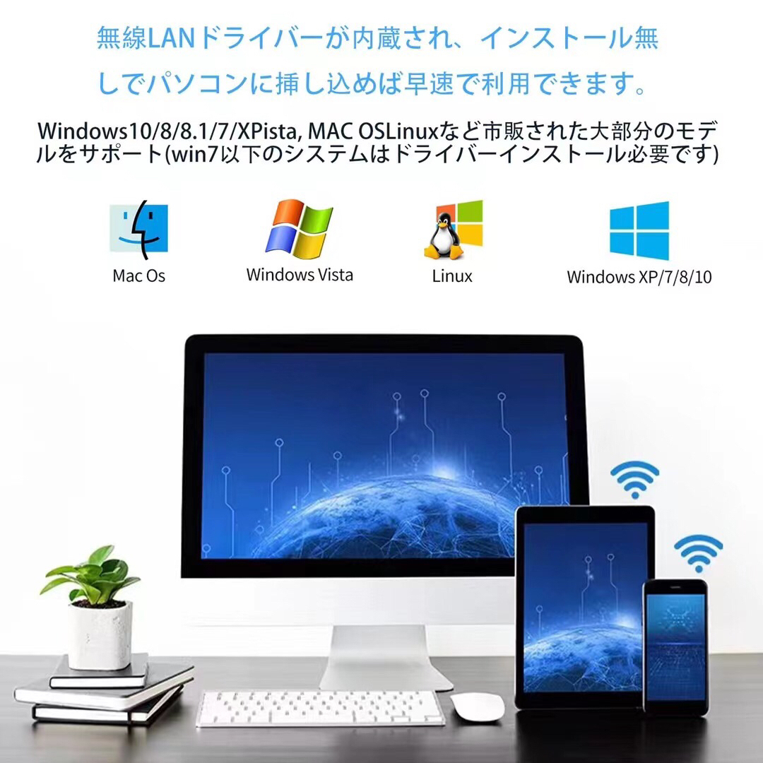 5.0牙接收器 使用簡単、持ち運び便利 音声アシスタント・ハンズフリー通話 スマホ/家電/カメラのオーディオ機器(その他)の商品写真