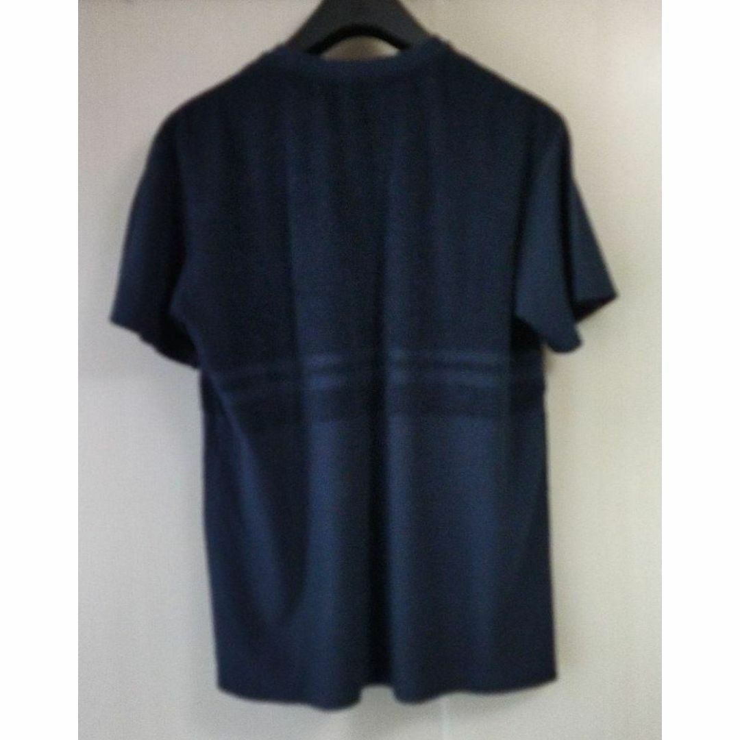 SEAGREEN(シーグリーン)のSeagreen【 NAVY 】01 PILE BORDER T-SHIRT メンズのトップス(Tシャツ/カットソー(半袖/袖なし))の商品写真