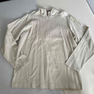 バーバリー(BURBERRY)のバーバリーロンドン　L  ハーフジップ プルオーバー シャツ　未使用(Tシャツ/カットソー(七分/長袖))