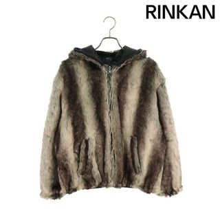 シュプリーム(Supreme)のシュプリーム  20AW  Faux Fur Reversible Hooded Jacket フェイクファーリバーシブルフードジャケットブルゾン メンズ M(ブルゾン)