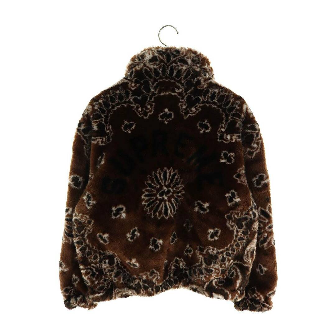 Supreme(シュプリーム)のシュプリーム  21SS  Bandana Faux Fur Bomber Jacket バンダナフェイクファーボンバージャケットブルゾン メンズ M メンズのジャケット/アウター(ブルゾン)の商品写真