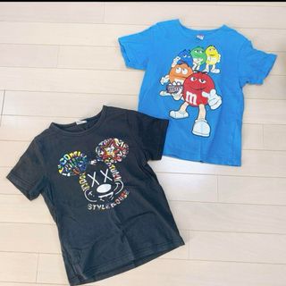 ユニクロ(UNIQLO)のTシャツ　2枚セット　UNIQLO ミッキー　110 男の子(Tシャツ/カットソー)