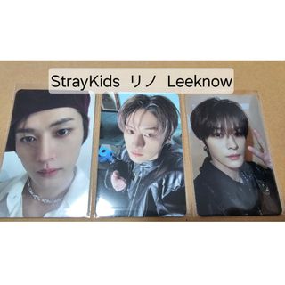 ストレイキッズ(Stray Kids)のリノ Leeknow スキズ StrayKids トレカ コンプ(その他)