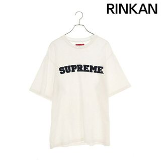 シュプリーム(Supreme)のシュプリーム  23AW  Collegiate S/S Top カレッジ ロゴパッチ刺繍Tシャツ メンズ M(Tシャツ/カットソー(半袖/袖なし))