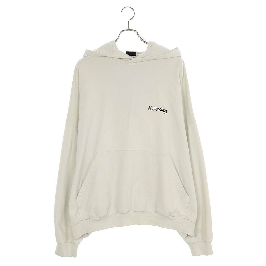 Balenciaga(バレンシアガ)のバレンシアガ  23AW  713677 TOVP1 ロゴプリントプルオーバーパーカー メンズ 1 メンズのトップス(パーカー)の商品写真