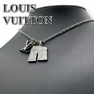 LOUIS VUITTON - ルイヴィトン　コリエ　アーク　ガンメタル　イニシャルシティ　ネックレス　2010