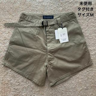 マディソンブルー(MADISONBLUE)の【未使用】MADISON BLUE ショーツ サイズM ベージュ Y2K(ショートパンツ)