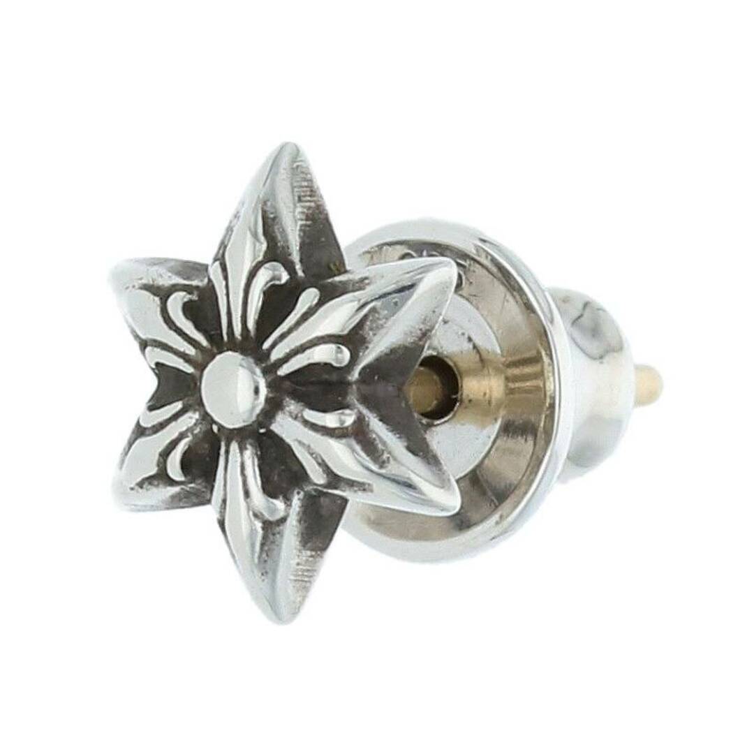 印象のデザイン Hearts Chrome - シルバー STAR/スタースタッド CO クロムハーツ イヤリング、ピアス