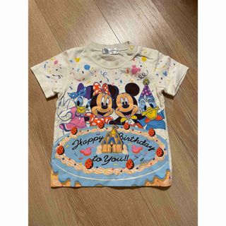 ディズニー(Disney)のDisney resort HAPPY birthday Tシャツ(Tシャツ/カットソー)