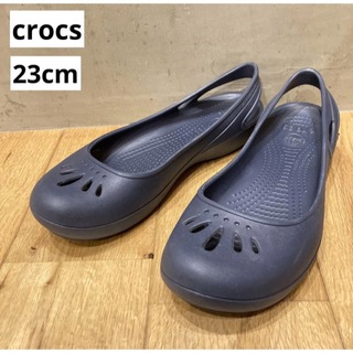 crocs - crocs クロックス　マリンディ　サンダル　ネイビー　23cm