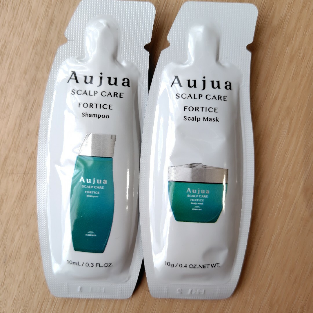 Aujua(オージュア)のAujua SCALP CARE FORTICE ｼｬﾝﾌﾟｰ&ﾄﾘｰﾄﾒﾝﾄ コスメ/美容のヘアケア/スタイリング(シャンプー/コンディショナーセット)の商品写真