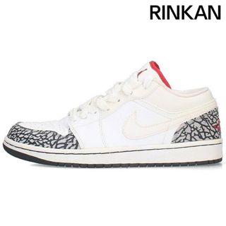 ナイキ(NIKE)のナイキ  AIR JORDAN 1 PHAT LOW CEMENT GREY 350571-161 エアジョーダンワンローカットスニーカー メンズ 27cm(スニーカー)