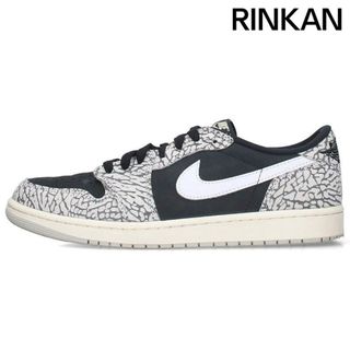 ナイキ(NIKE)のナイキ  AIR JORDAN 1 LOW OG BLACK CEMENT CZ0790-001 エアジョーダン1ローブラックセメントスニーカー メンズ 28cm(スニーカー)