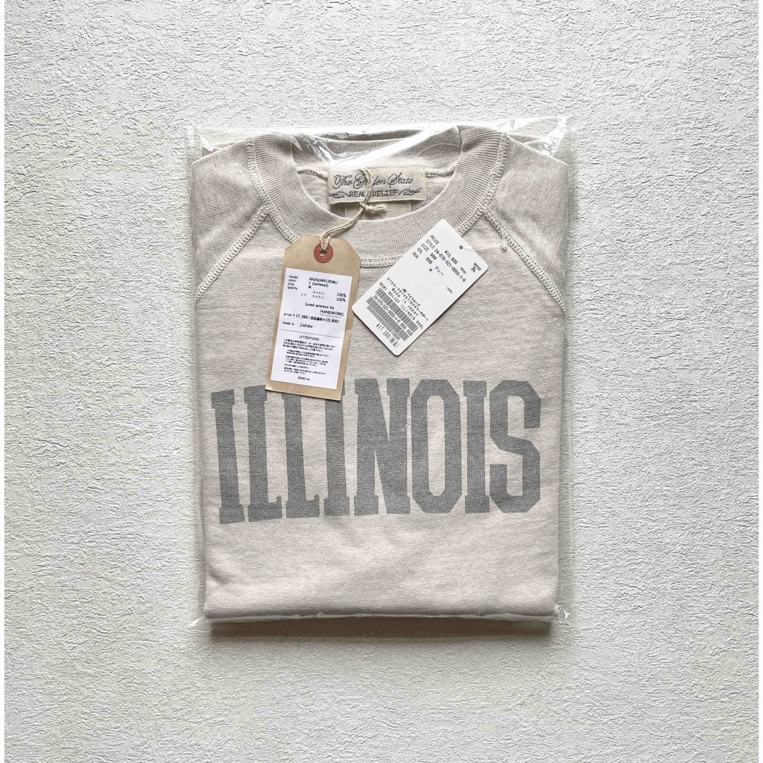 DEUXIEME CLASSE(ドゥーズィエムクラス)の【REMI RELIEF/レミレリーフ】ILLINOIS RAGLAN Tシャツ レディースのトップス(Tシャツ(長袖/七分))の商品写真