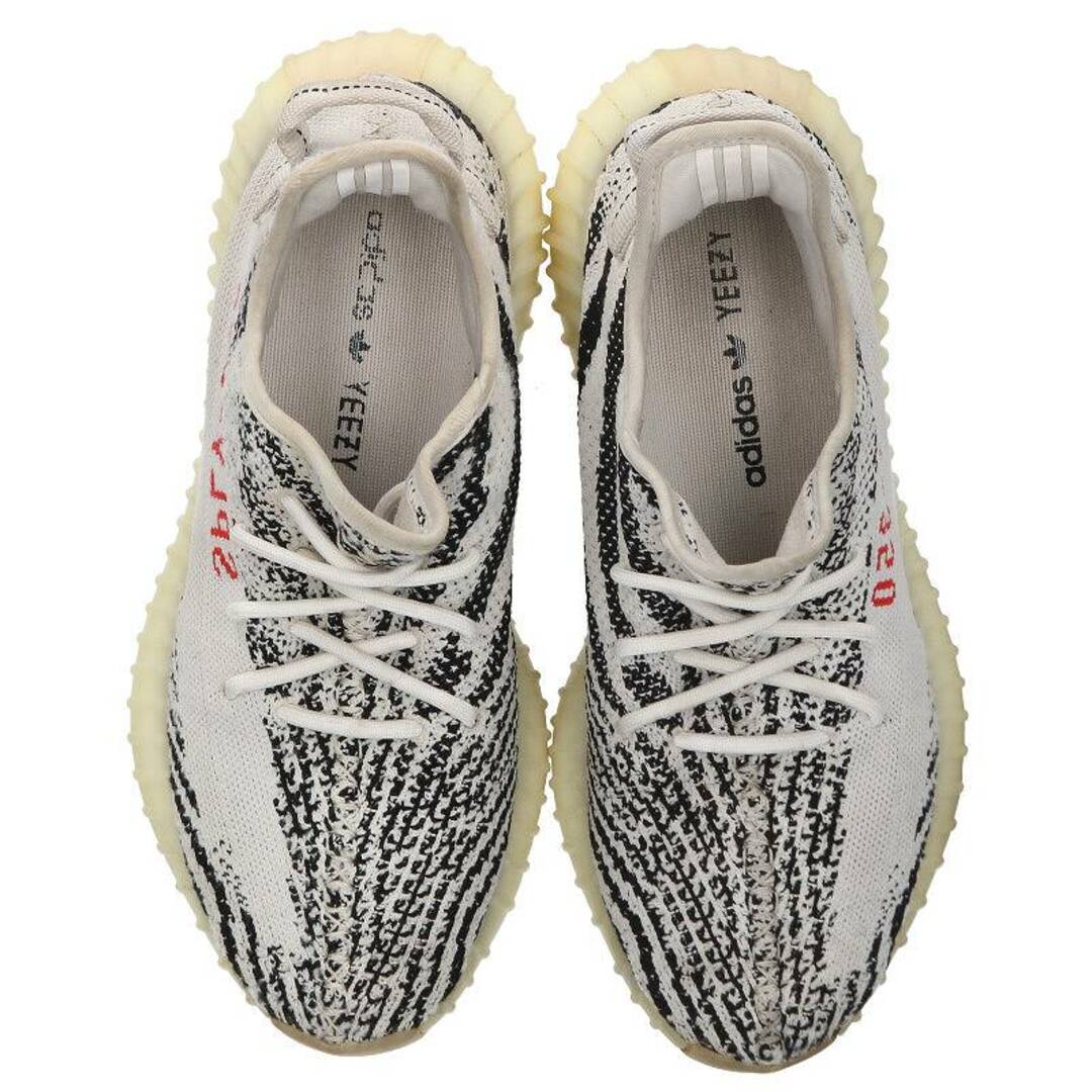 adidas(アディダス)のアディダス カニエウエスト  YEEZY BOOST 350 V2 ZEBRA CP9654 イージーブーストゼブラスニーカー メンズ 27.5cm メンズの靴/シューズ(スニーカー)の商品写真