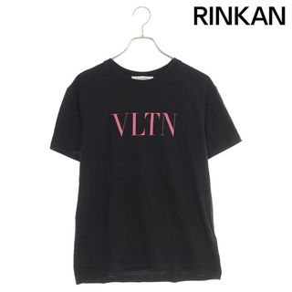 ヴァレンティノ(VALENTINO)のヴァレンチノ  TB3MG07D3V6 VLTNロゴプリントTシャツ レディース XS(Tシャツ(半袖/袖なし))