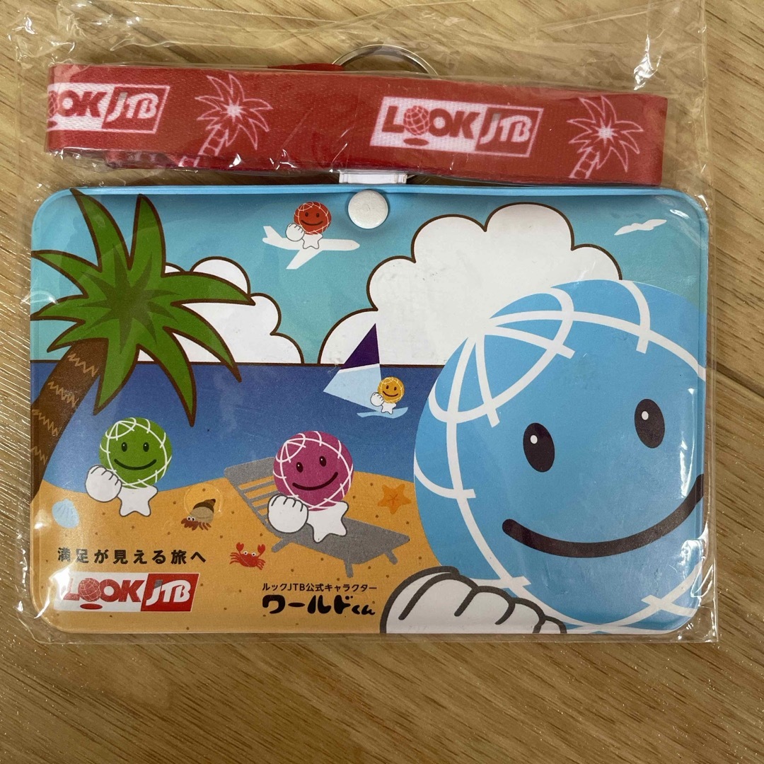 ネームホルダー　LOOK JTB  ワールドくん エンタメ/ホビーのアニメグッズ(キーホルダー)の商品写真